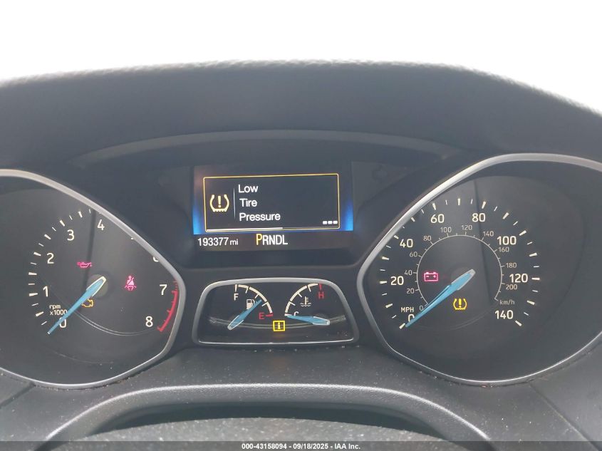 2015 Ford Focus Se VIN: 1FADP3F2XFL362826 Lot: 43158094