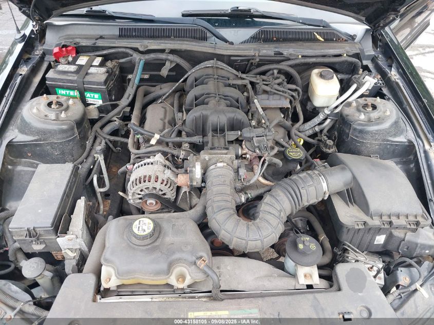 2007 Ford Mustang V6 Deluxe/V6 Premium VIN: 1ZVFT84N375353378 Lot: 43158105