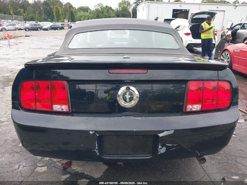 2007 Ford Mustang V6 Deluxe/V6 Premium VIN: 1ZVFT84N375353378 Lot: 43158105