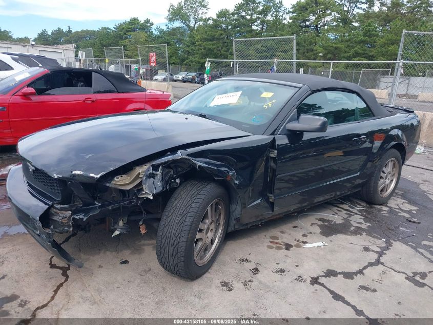 2007 Ford Mustang V6 Deluxe/V6 Premium VIN: 1ZVFT84N375353378 Lot: 43158105