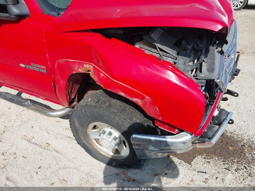 2005 Chevrolet Silverado 2500Hd Work Truck VIN: 1GCHK24245E323224 Lot: 43158115