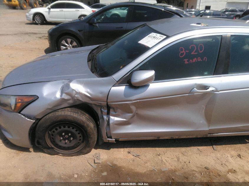 2010 Honda Accord 2.4 Lx VIN: 1HGCP2F3XAA038516 Lot: 43158117