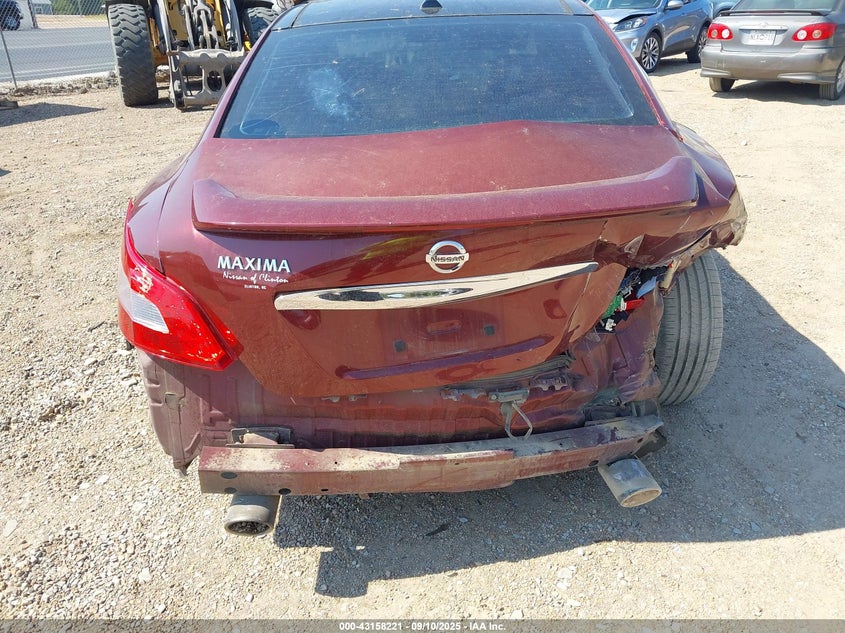2011 Nissan Maxima S/Sv VIN: 1N4AA5AP6BC800920 Lot: 43158221