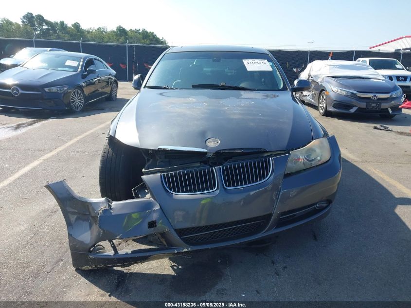 2006 BMW 330I VIN: WBAVB33586KR79141 Lot: 43158236