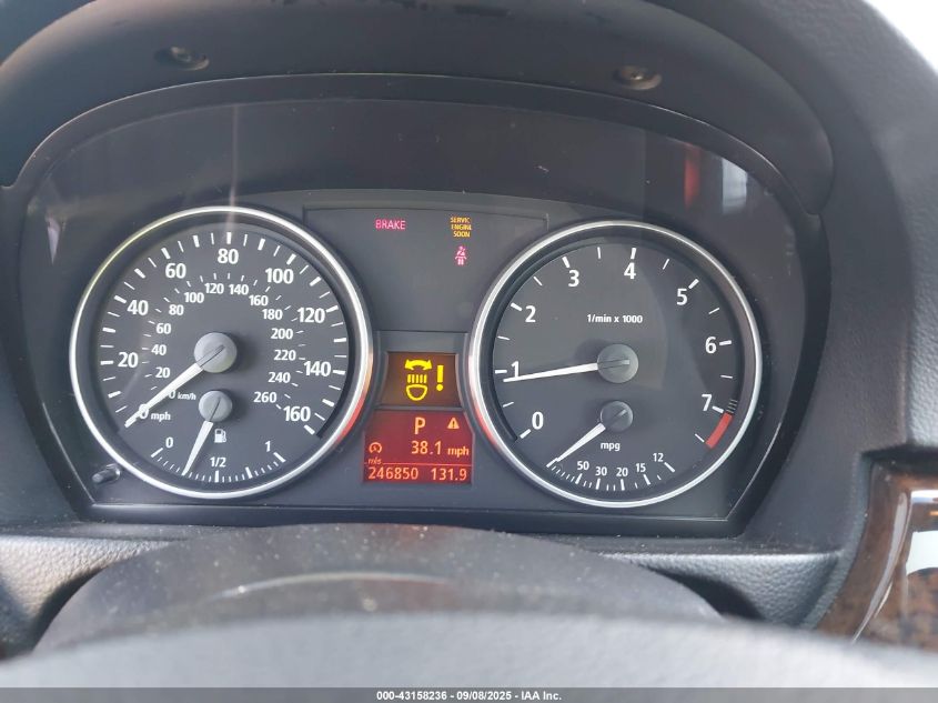 2006 BMW 330I VIN: WBAVB33586KR79141 Lot: 43158236