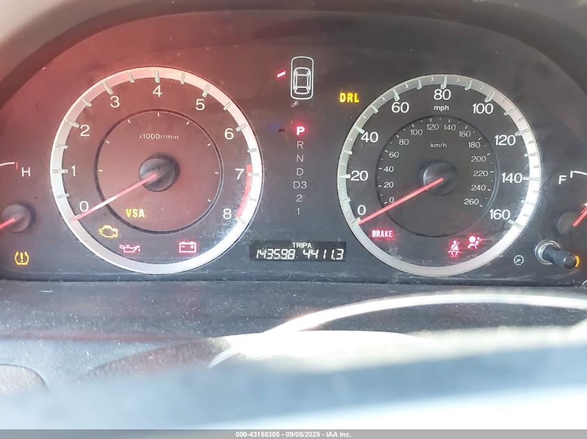 2009 Honda Accord 3.5 Ex-L VIN: 1HGCP36809A035296 Lot: 43158305