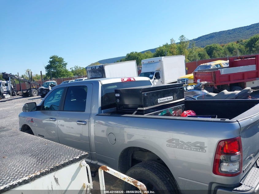 2020 Ram 2500 Big Horn 4X4 6'4 Box VIN: 3C6UR5DL5LG267456 Lot: 43158320