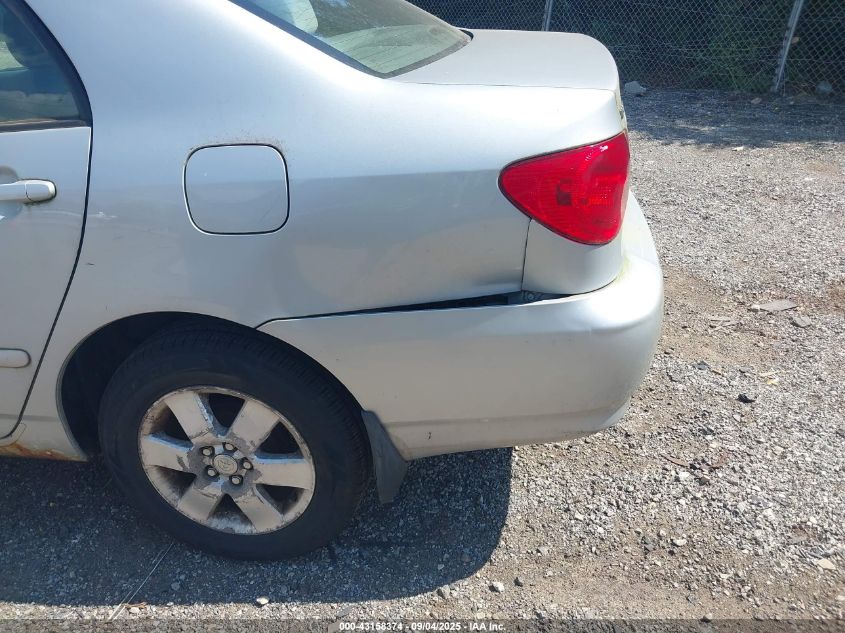 2005 Toyota Corolla Le VIN: 2T1BR30E05C345487 Lot: 43158374