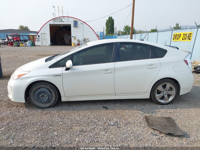 2013 Toyota Prius Three Se VIN: JTDKN3DUXD1640029 Lot: 43158385