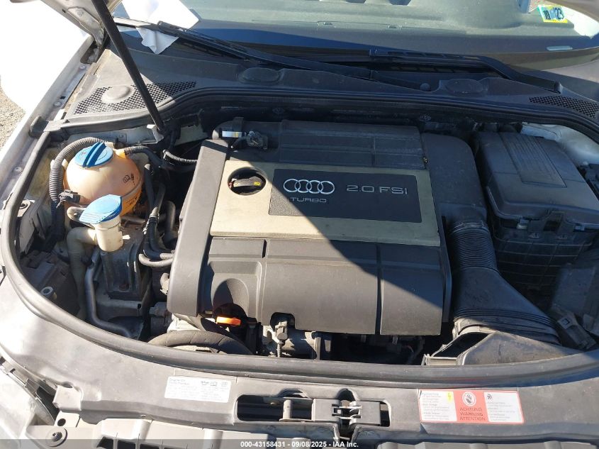 2007 Audi A3 2.0T VIN: WAUHF78P57A081302 Lot: 43158431