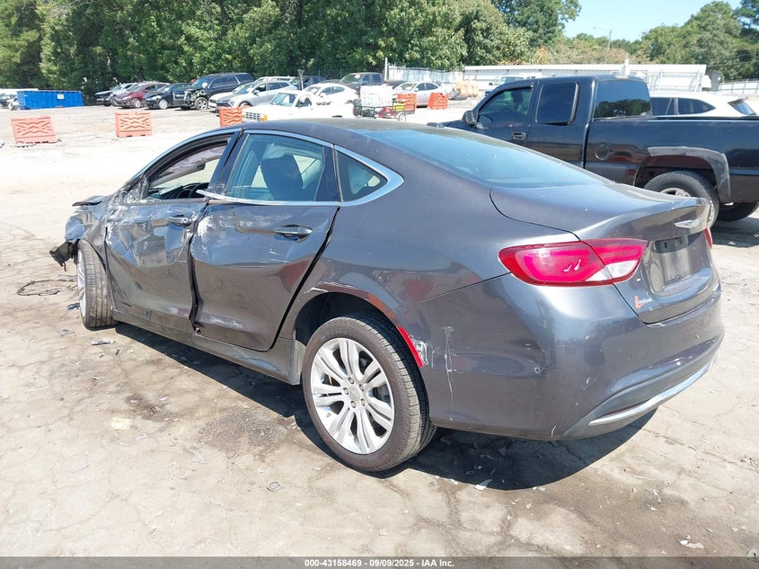 2016 CHRYSLER 200 LIMITED - 1C3CCCAB3GN108782