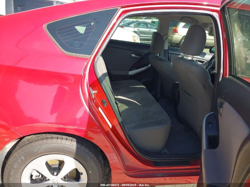 2012 Toyota Prius Two VIN: JTDKN3DU3C1505313 Lot: 43158472