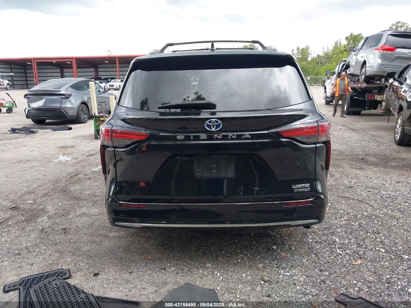 2021 Toyota Sienna Limited VIN: 5TDZRKEC0MS012289 Lot: 43158495