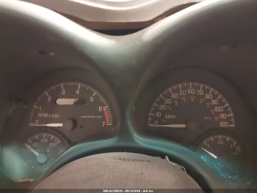 2000 Pontiac Grand Am Se1 VIN: 1G2NF52T5YM795953 Lot: 43158510