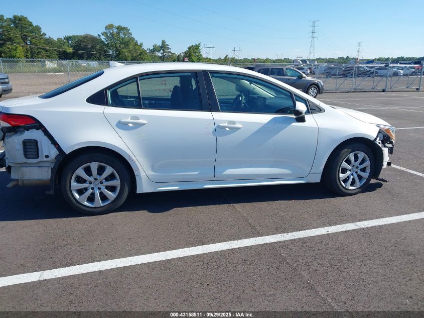 2022 Toyota Corolla Le VIN: 5YFEPMAE4NP336380 Lot: 43158511