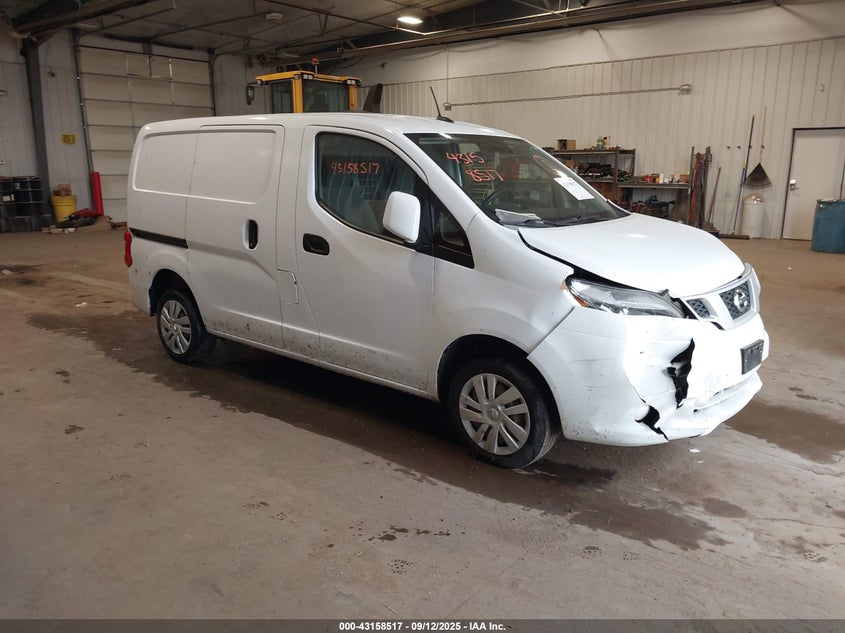 2021 Nissan Nv200 Cargo Sv Xtronic Cvt white van gasoline 3N6CM0KN9MK703750 photo #1