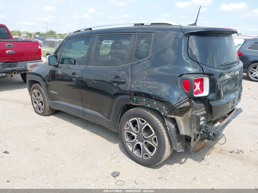 2018 JEEP RENEGADE LIMITED FWD - ZACCJADB9JPH85125