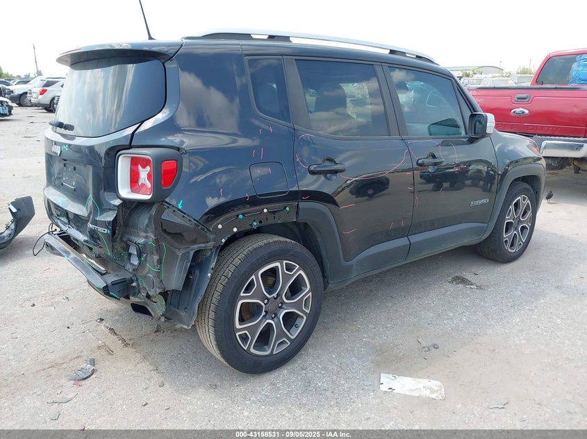 2018 JEEP RENEGADE LIMITED FWD - ZACCJADB9JPH85125