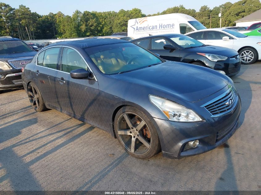 2013 Infiniti G37X VIN: JN1CV6ARXDM756533 Lot: 43158548