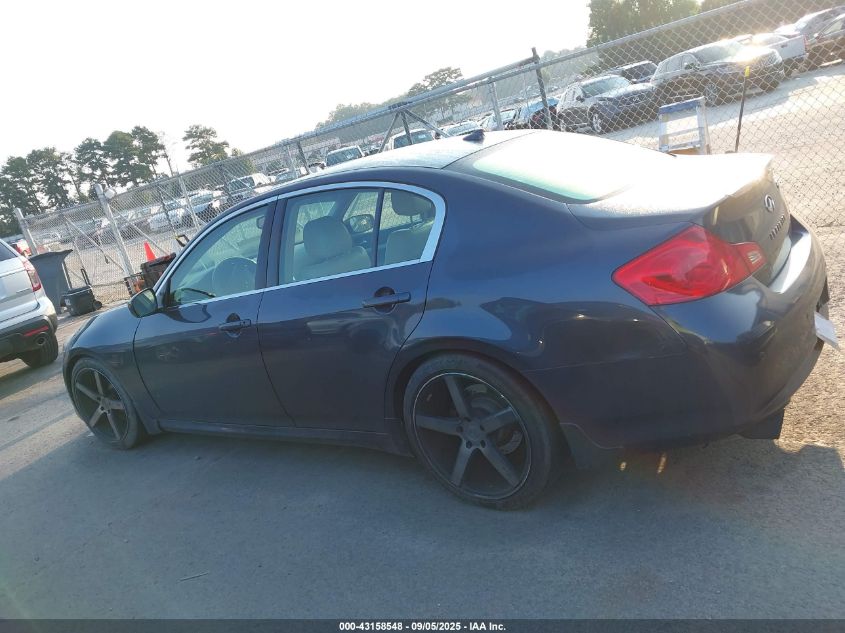 2013 Infiniti G37X VIN: JN1CV6ARXDM756533 Lot: 43158548