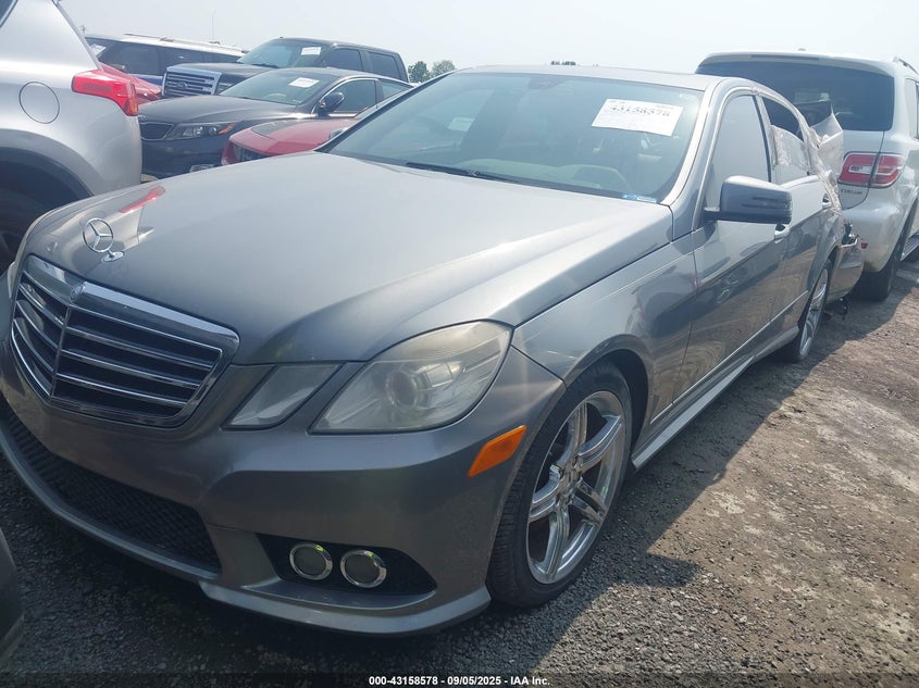2010 Mercedes-Benz E 350 grey sedan gasoline WDDHF5GBXAA083945 photo #3
