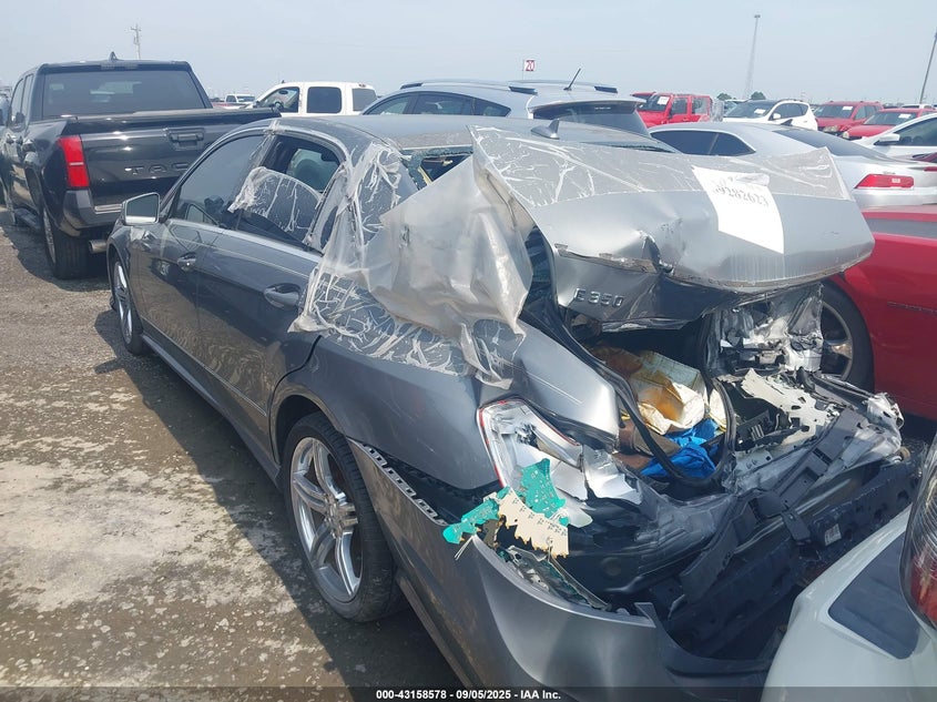 2010 Mercedes-Benz E 350 grey sedan gasoline WDDHF5GBXAA083945 photo #4