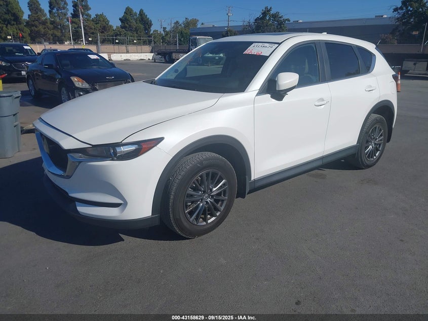 Vin: jm3kfacm3k1660890, lot: 43652999, mazda cx-5 touring 20192