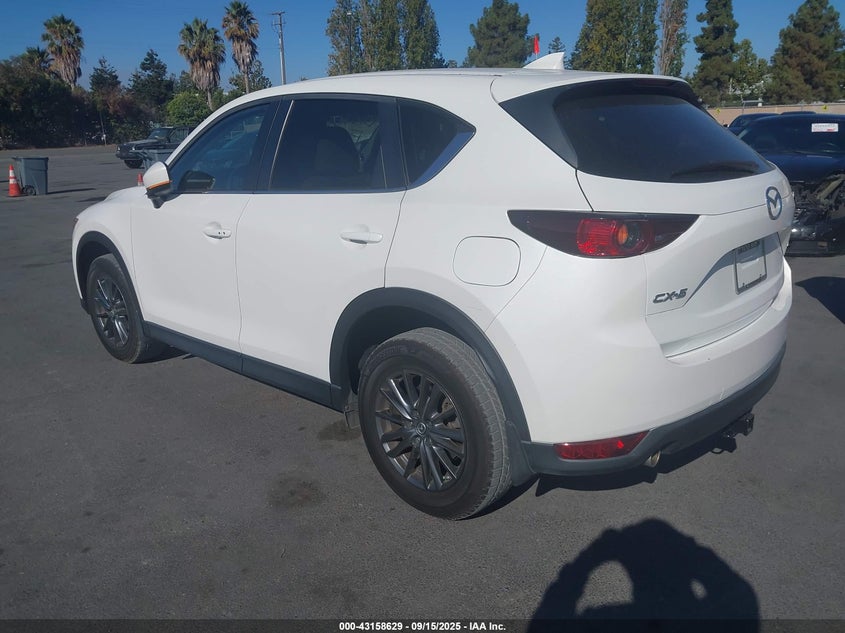 Vin: jm3kfacm3k1660890, lot: 43652999, mazda cx-5 touring 20193