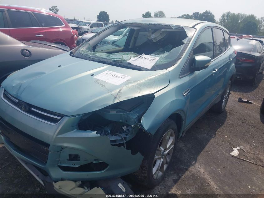 2013 Ford Escape Sel VIN: 1FMCU0HX3DUA55233 Lot: 43158637