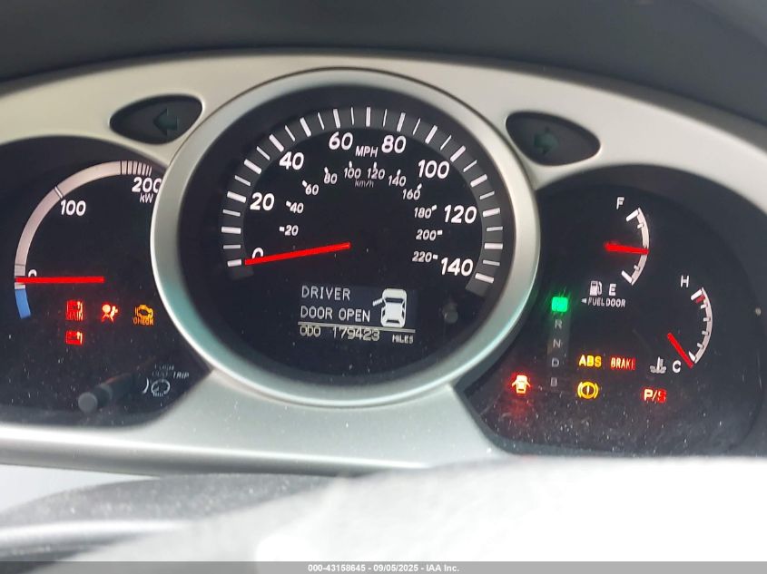 2007 Toyota Highlander Hybrid V6 VIN: JTEGW21AX70020794 Lot: 43158645