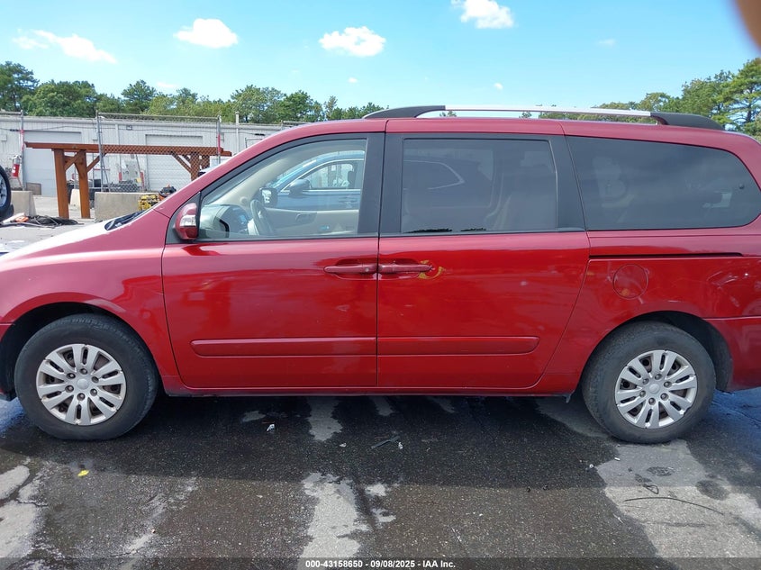 2011 Kia Sedona Lx VIN: KNDMG4C74B6388976 Lot: 43158650