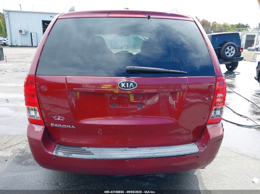 2011 Kia Sedona Lx VIN: KNDMG4C74B6388976 Lot: 43158650