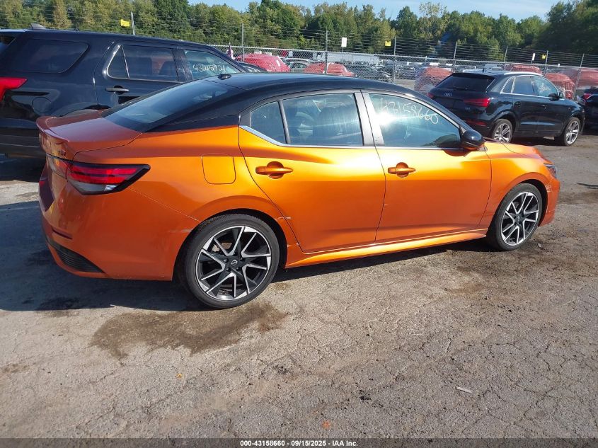 2024 Nissan Sentra Sr Xtronic Cvt VIN: 3N1AB8DV1RY294484 Lot: 43158660