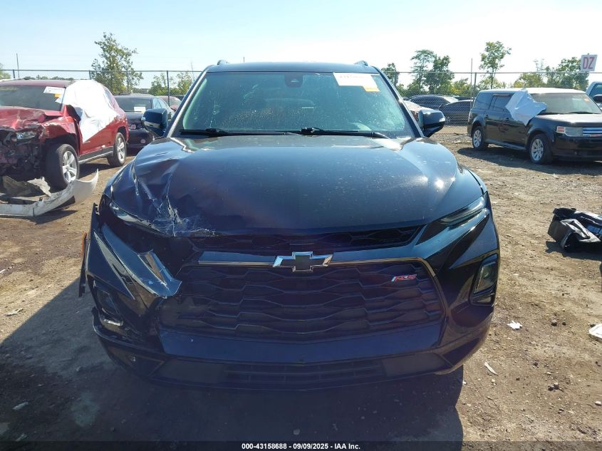 2021 Chevrolet Blazer Fwd Rs VIN: 3GNKBERSXMS520040 Lot: 43158688