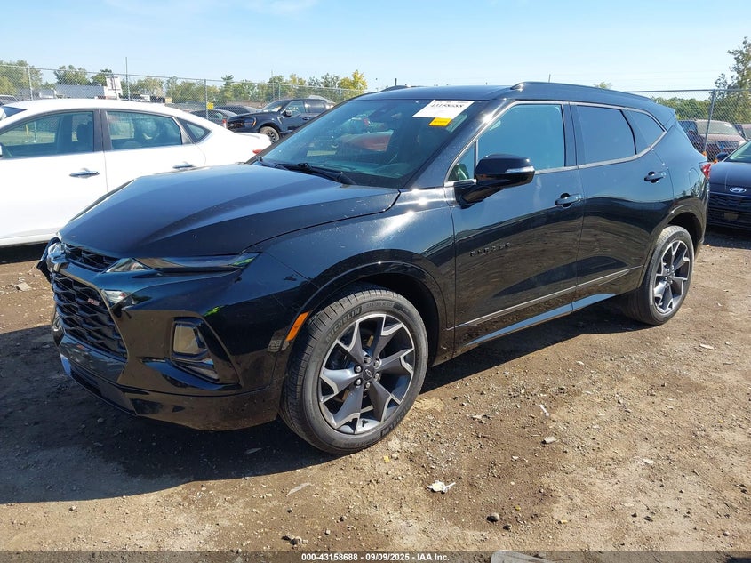 VIN 3GNKBERSXMS520040 2021 CHEVROLET BLAZER RS