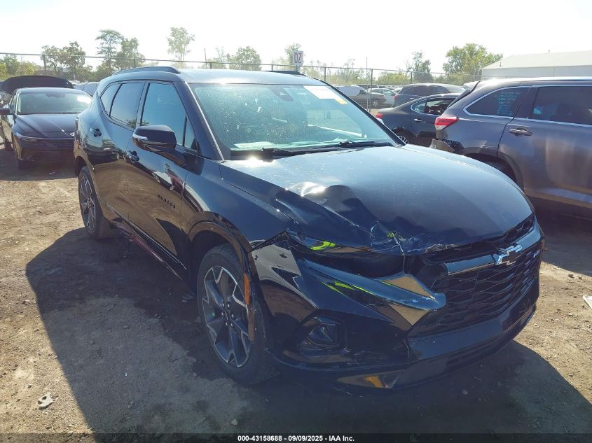 2021 Chevrolet Blazer Fwd Rs VIN: 3GNKBERSXMS520040 Lot: 43158688