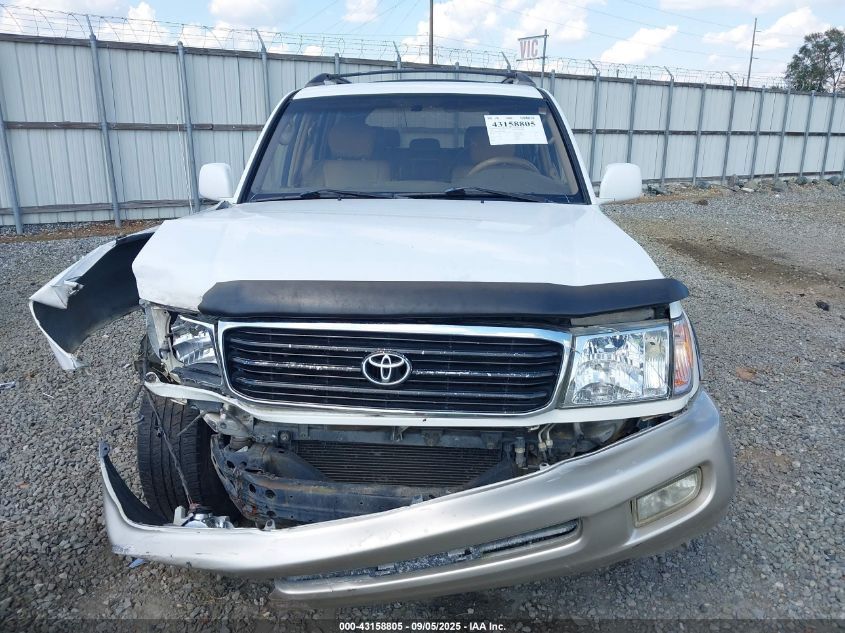 2000 Toyota Land Cruiser VIN: JT3HT05JXY0104698 Lot: 43158805