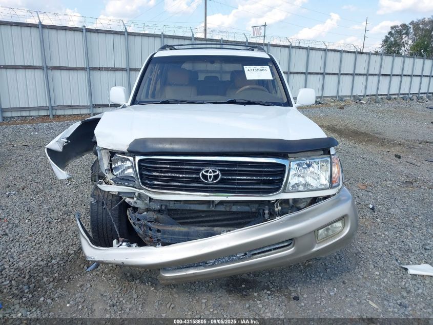 2000 Toyota Land Cruiser VIN: JT3HT05JXY0104698 Lot: 43158805
