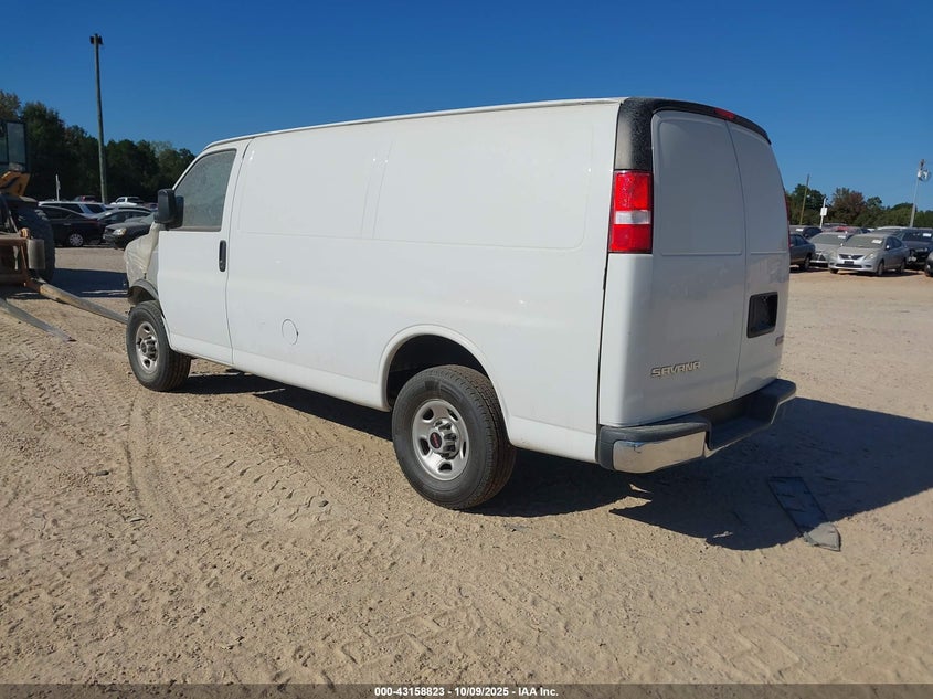 Vin: 1gtw7afp9p1105298, lot: 43653194, gmc savana cargo rwd 2500 regular wheelbase work van 20233