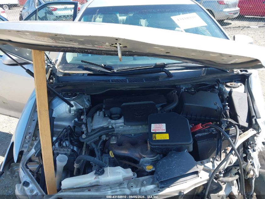 2012 Toyota Camry Le VIN: 4T4BF1FK7CR264868 Lot: 43158910