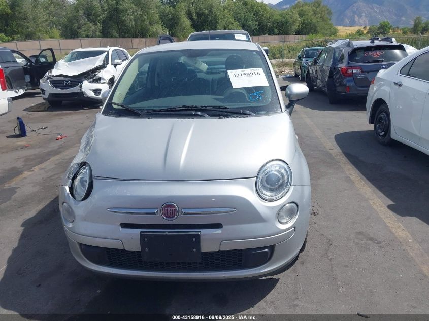2012 Fiat 500 Pop VIN: 3C3CFFARXCT343583 Lot: 43158916