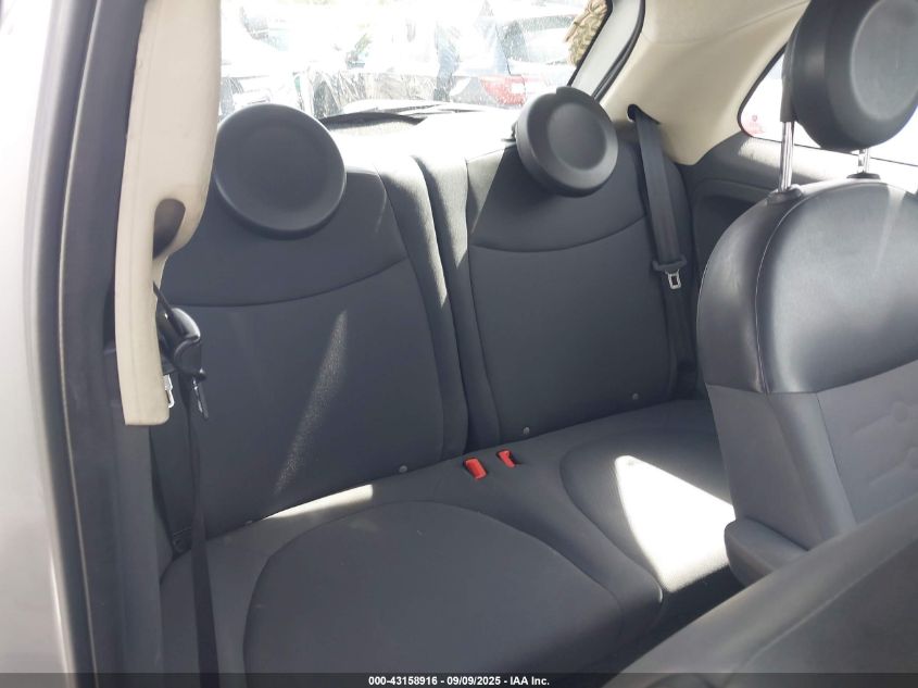 2012 Fiat 500 Pop VIN: 3C3CFFARXCT343583 Lot: 43158916