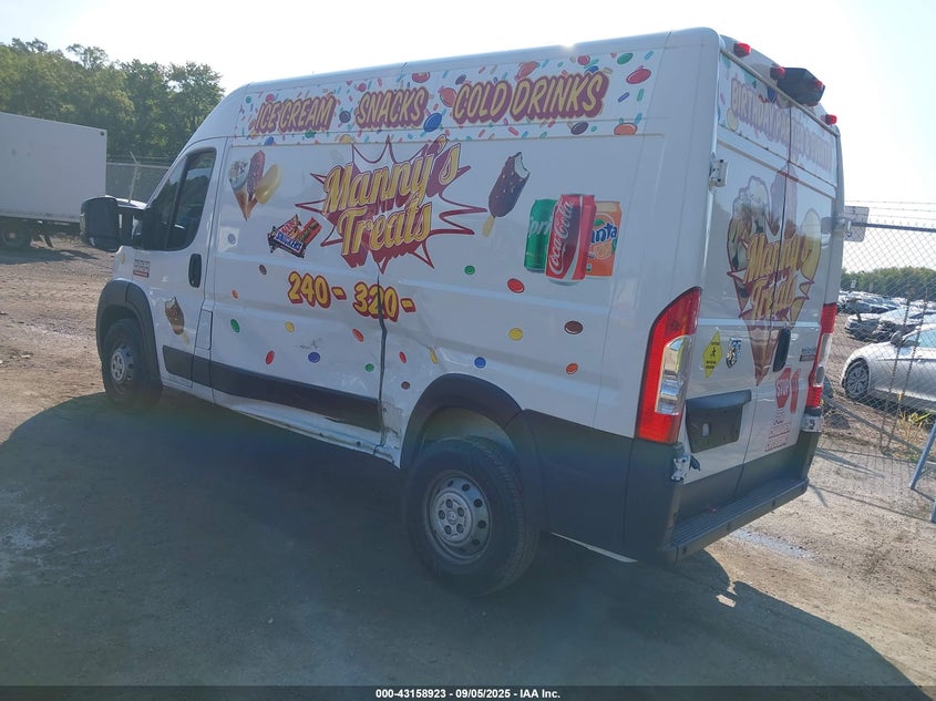 2018 RAM PROMASTER 1500 HIGH ROOF 136 WB - 3C6TRVBGXJE155536