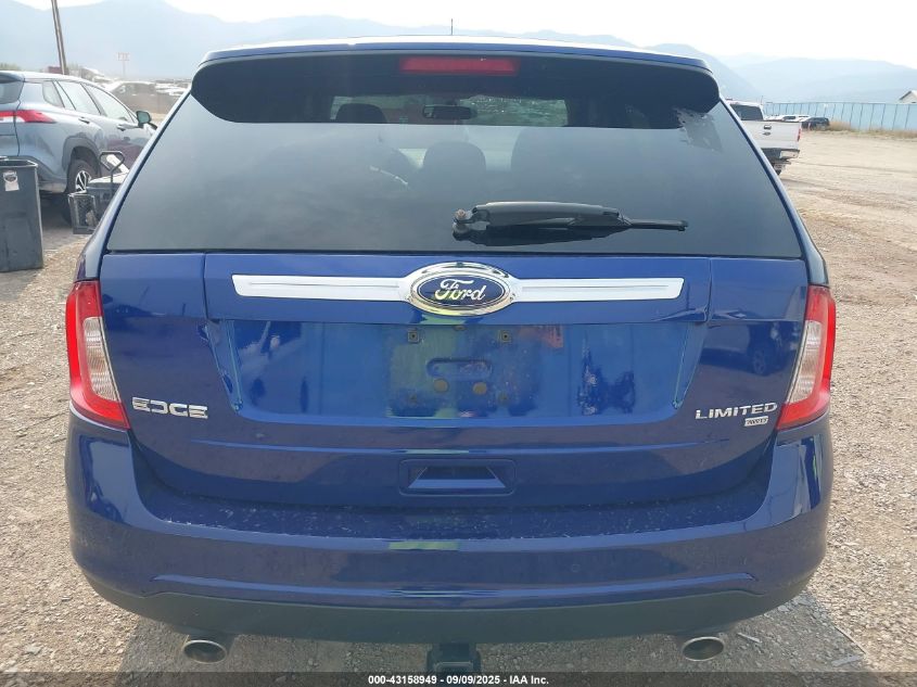 2013 Ford Edge Limited VIN: 2FMDK4KC9DBB64888 Lot: 43158949