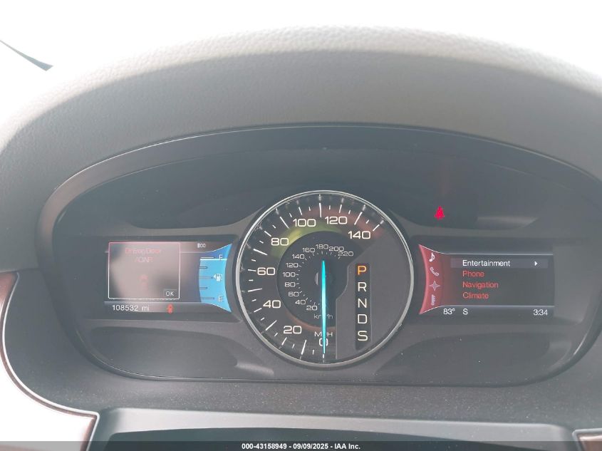 2013 Ford Edge Limited VIN: 2FMDK4KC9DBB64888 Lot: 43158949