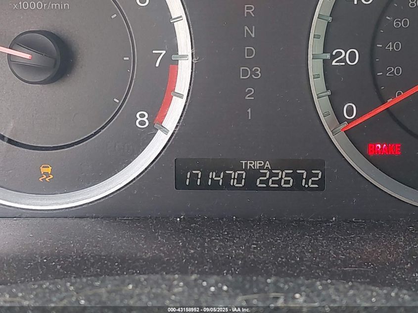 2012 Honda Accord 2.4 Ex VIN: 1HGCP2F75CA170721 Lot: 43158952