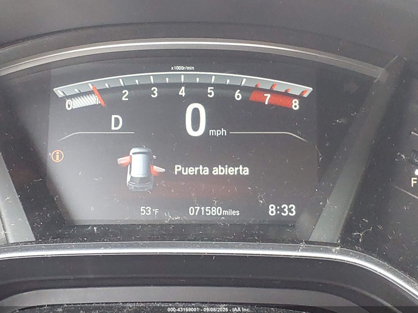 2021 Honda Cr-V 2Wd Ex VIN: 7FARW1H59ME002076 Lot: 43159001