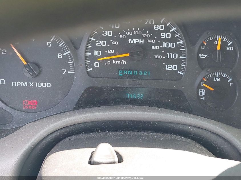 2004 Chevrolet Trailblazer Ext Lt VIN: 1GNET16S746105737 Lot: 43159007