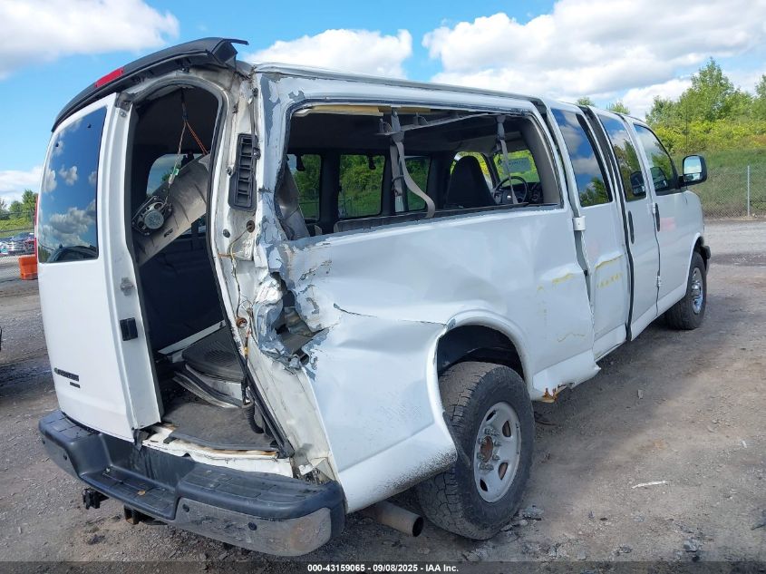 2015 Chevrolet Express 3500 Lt VIN: 1GAZG1FF1F1176880 Lot: 43159065