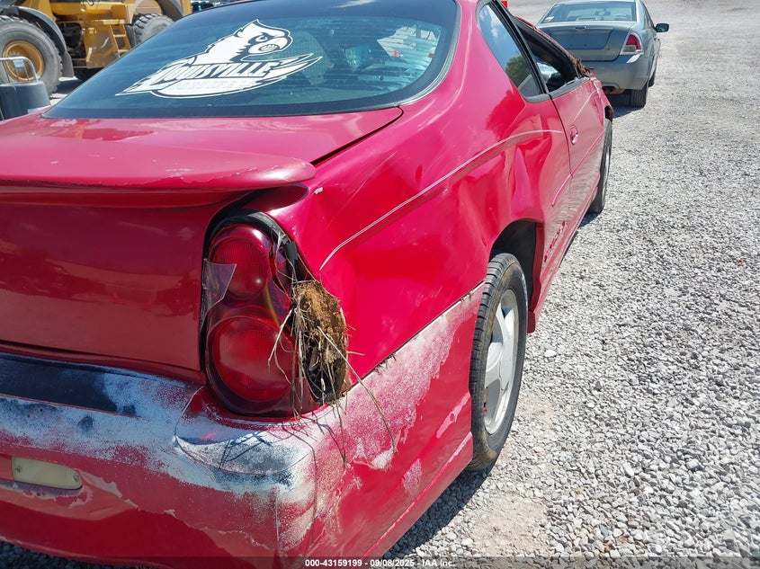 2003 Chevrolet Monte Carlo Ss VIN: 2G1WX12K639374934 Lot: 43159199